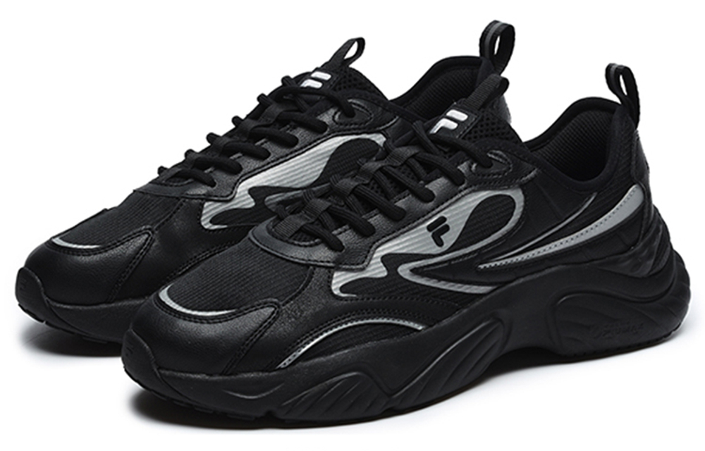 FILA FUSION X Conch Sneakers "Black"