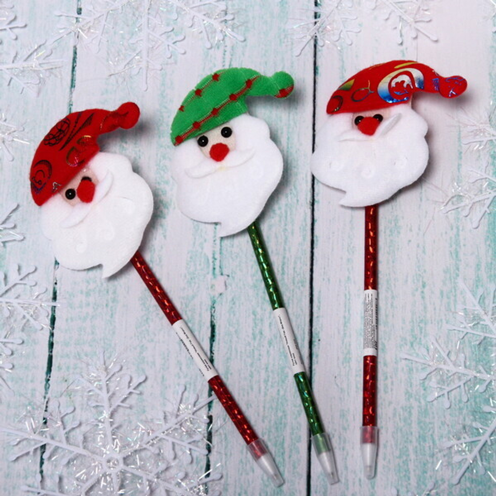 Ручка шариковая «Новый Год - Дед Мороз», цвет микс