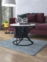 Журнальный стол Звёздный - ЧЗБ - МДФ в ПВХ