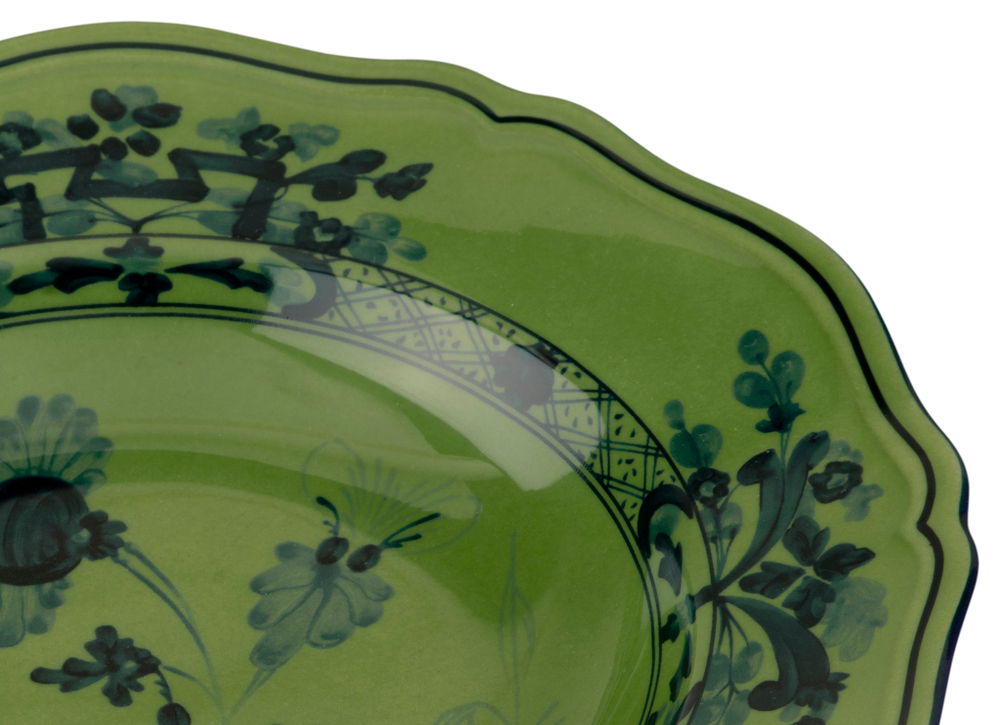 Тарелка суповая Richard Ginori Oriente Italiano Malachite (24 см)