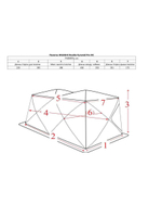 Палатка для зимней рыбалки HIGASHI Pyramid Pro DC