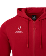 Худи JÖGEL ESSENTIAL Fleece Zip Hoodie, темно-красный