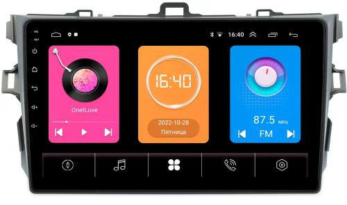 Магнитола для Toyota Corolla 2007-2013 - GT9-9038 на Android 10