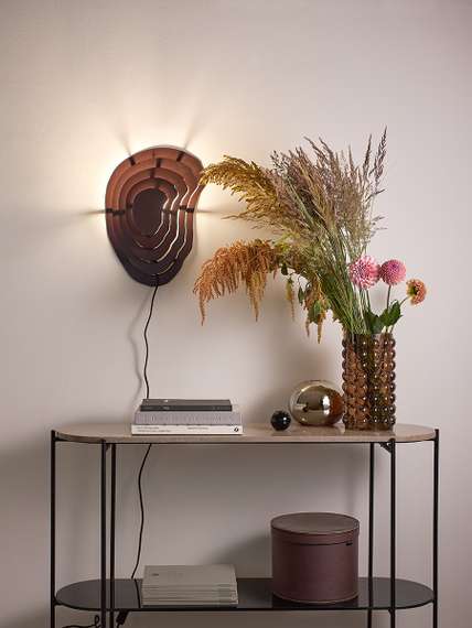 Светильник настенный Fluid, 32х44 см, молотый кофе