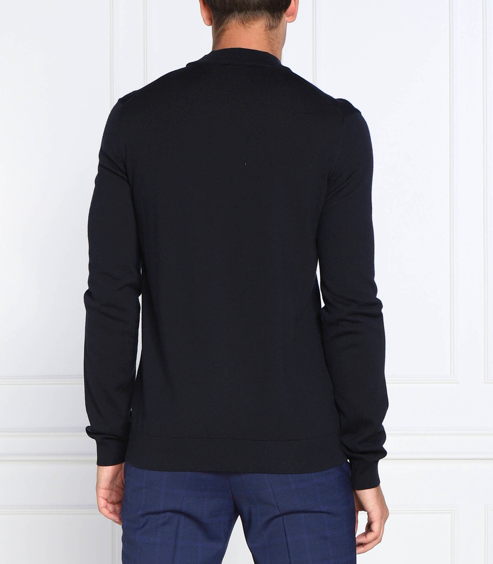 Хлопковый свитер san matteo HUGO - темно-синий(50474173)