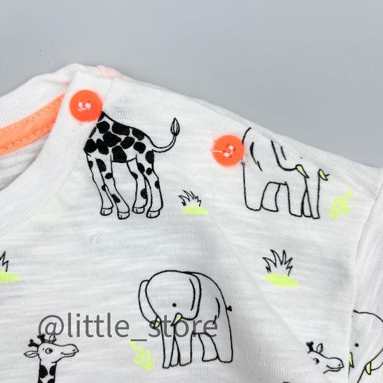 Комплект "Сафари" белый/оранжевый неон