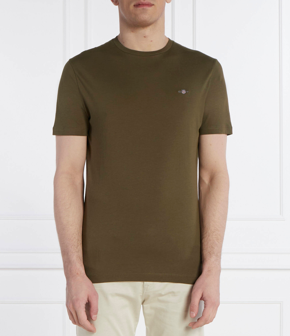 Футболка Gant - хаки(2003184)