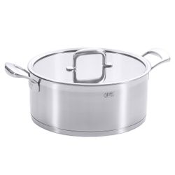 Кастрюля из нержавеющей стали Gipfel Prestige 1237 28 см/7,4 л