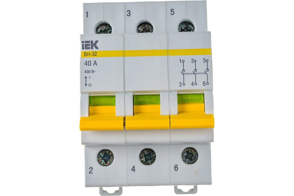 Выключатель нагрузки IEK ВН-32 3п 40А MNV10-3-040