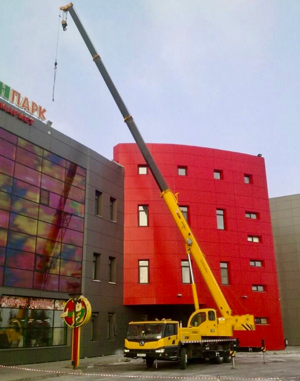 Услуги автокрана 25тн