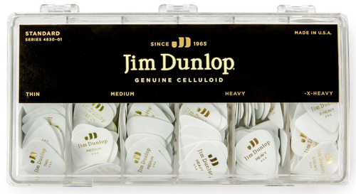 Dunlop 483001 Celluloid White Display