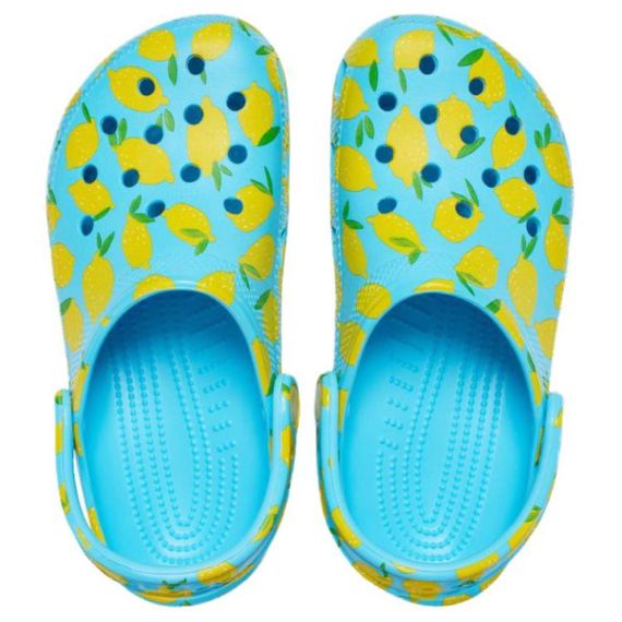 Crocs Classic Fruit Print 'Blue'
