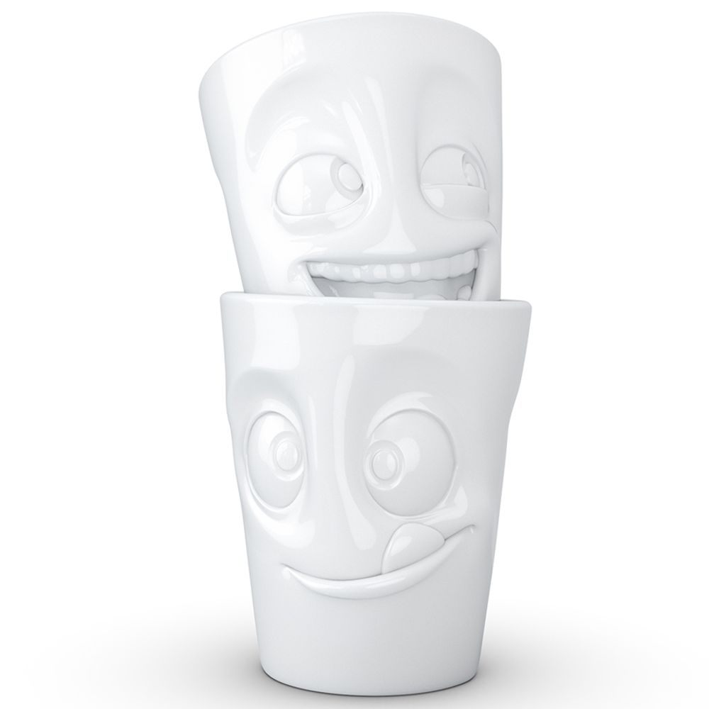 Набор кружек Joking & Tasty, 350 мл, белый, 2 шт.