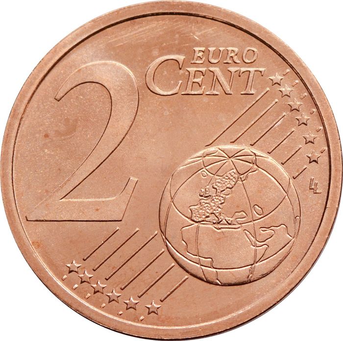 2 евроцента 2013 Германия (2 euro cent)