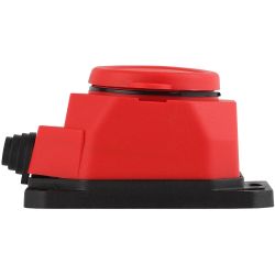 Колодка ЭРА K-1e-RED-IP44 каучуковая с заземлением 1 розетка 16A IP44 красная