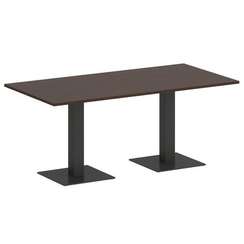 First Стол прямоугольный KSPRG-4 Венге Цаво/Металл Антрацит 1800*900*750