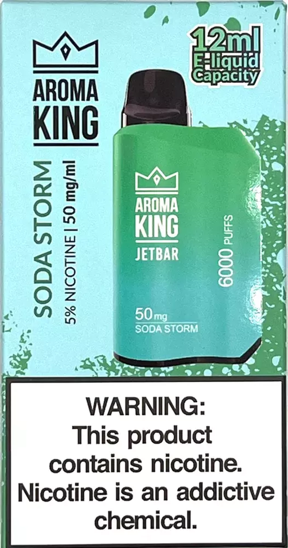 Aroma King 6000 - Soda Storm (5% nic)