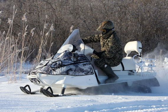 Снегоход РУССКАЯ МЕХАНИКА Тайга Patrul 551 SWT