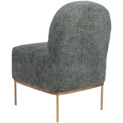 Кресло Monstera Deliciosa (Монстера) Лазурный Амбер