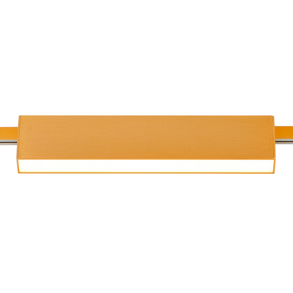 ST817.206.12 Магнитный трековый светильник FARM Золотистый LED 1*12W 3000K 580Lm Ra90 120 IP20 L232xW24xH48,5 24V