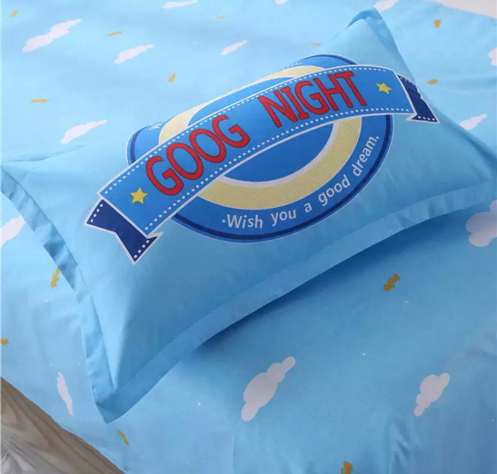 Постельное белье 1.5 Полуторка Сатин Детское Маквин