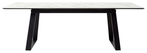 Стол Франк 180 АУРУМ, стекло / ЧЕРНЫЙ