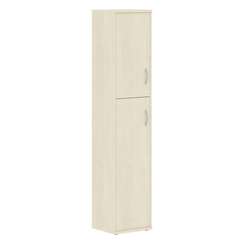 Шкаф колонка с глухой малой и средней дверьми СУ-1.8Л Клен