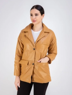 Кожаная куртка демисезонная