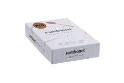 Sambonet - Набор из 6 ложек для эспрессо Cortina PVD Gold / артикул   52722GA7  / GTIN 8014808402388