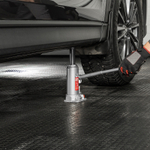 Домкрат гидравлический бутылочный, 3 т, высота подъема 194-372 мм, в пластиковый кейсе Matrix