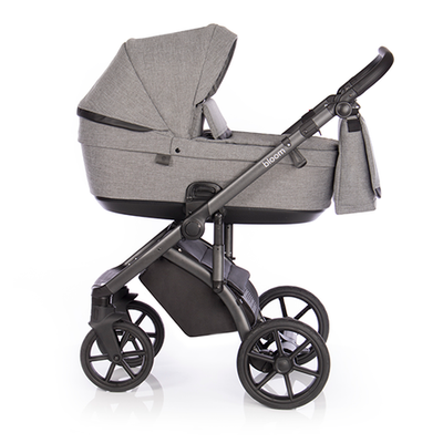Детская коляска Roan Bloom 2 в 1 New 2021 (Серый) Titanium
