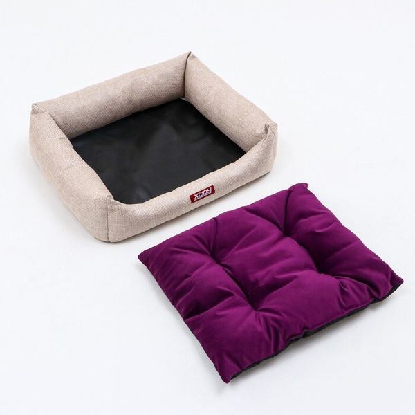 Лежак Люкс (флок) №4 violet