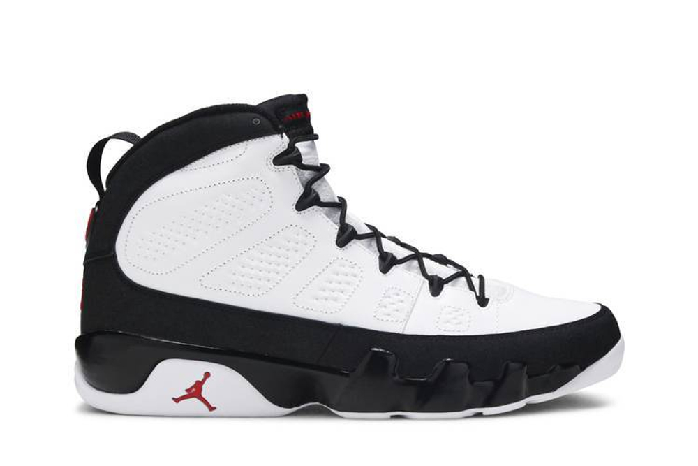 Кроссовки Jordan Air Jordan 9 Retro White Black Red