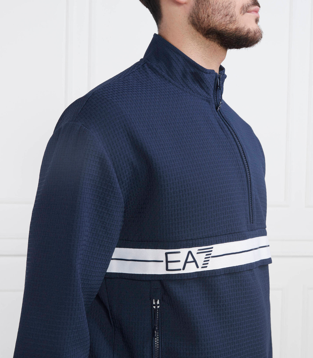 Худи EA7 - темно-синий(3RPM68 PN6ZZ)