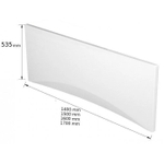 Панель для ванны фронтальная MITO RED 160