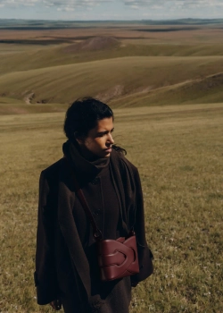 POLENE СУМКА NODDE, ВИШНЕВЫЙ