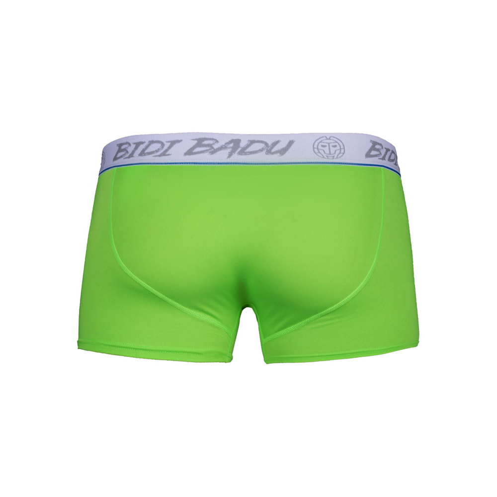 BIDI BADU Max Basic Boxer Shorts Men - Neon Green, White