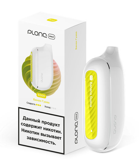 ОЭС (М) Plonq Max 6000 Банан Гуава
