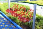 Данглы 4-хместные на растяжках непрозрачные