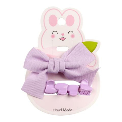 Аксессуары для волос детские "Бамби бум" ( крабы,зажимы) 753-462 (JINRE TRAVEL)