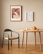 Стул Glynis черный натуральный