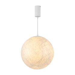 Светильник SP-SILKA-HANG-R400-12W Warm2700 (WH, 330 deg, 230V) (Arlight, IP20 Натуральный шелк, 3 года) 056880