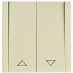 FORTE&PIANO Выключатель жалюзи 10А FP811M металл серый сланец IEK