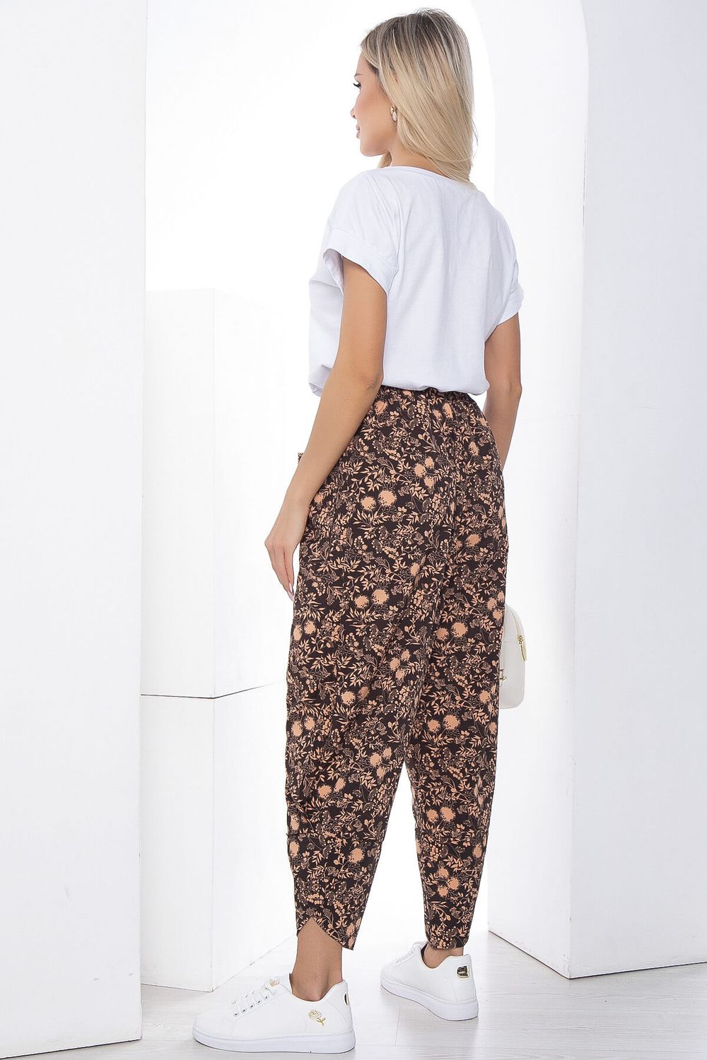 Брюки бохо коричневые Б10188 LT Collection