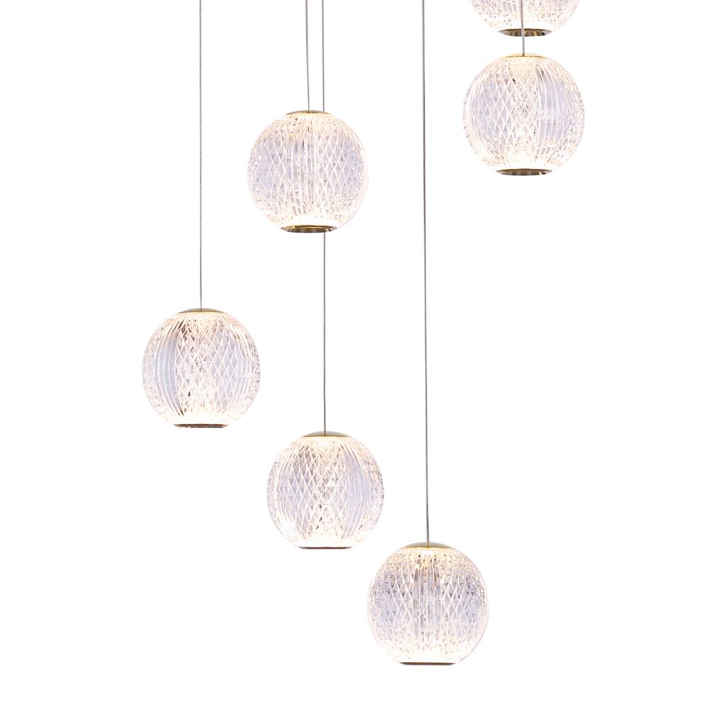 Подвесной светильник MD20001012-12A gold