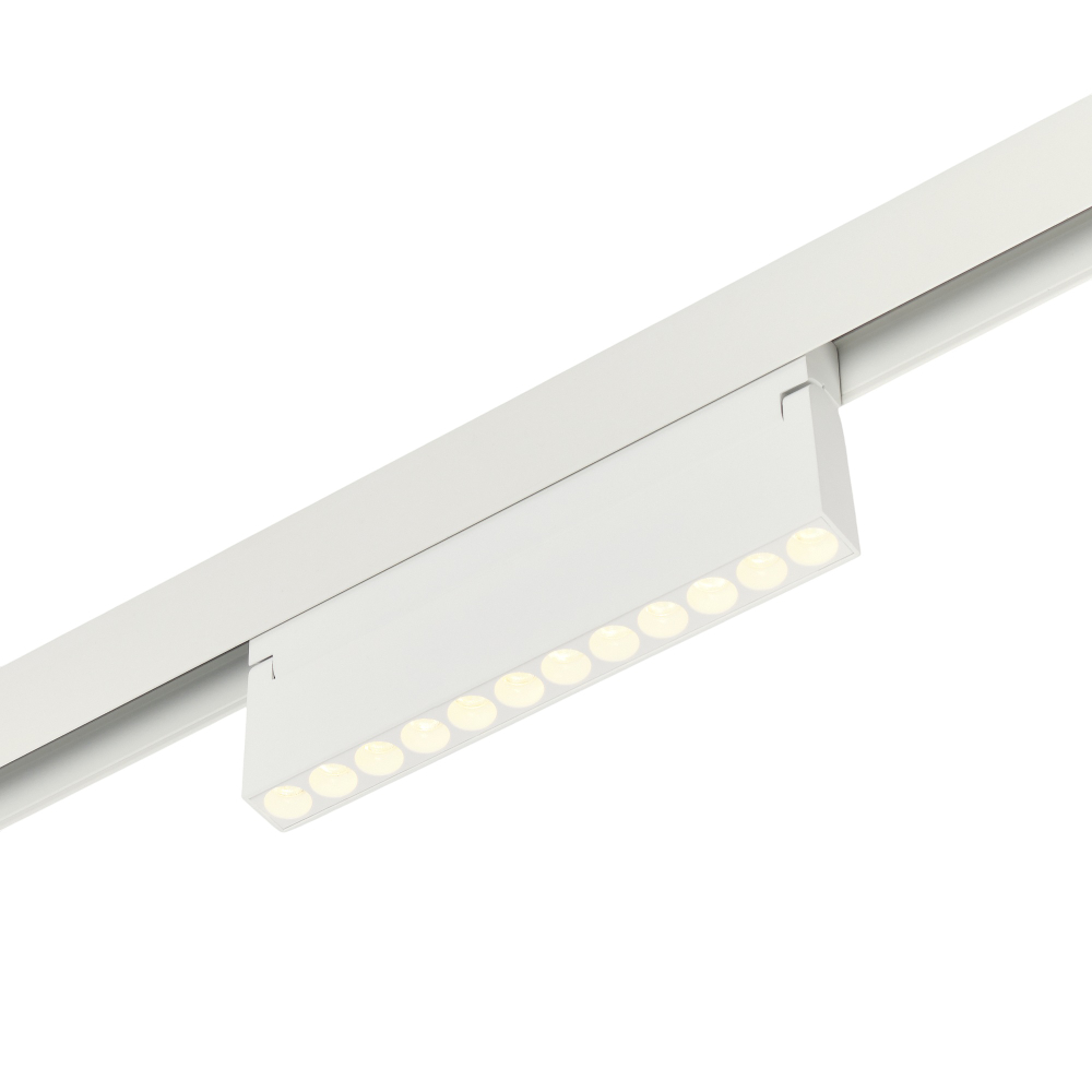 Трековый магнитный светодиодный светильник 12W 48V MyFar FlowPoint MT0213-12W4K-W