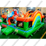 Коммерческий надувной батут "Четыре стихии"