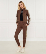 Худи BRITNEY GUESS ACTIVE - коричневый(V2YQ16 KB3P2)