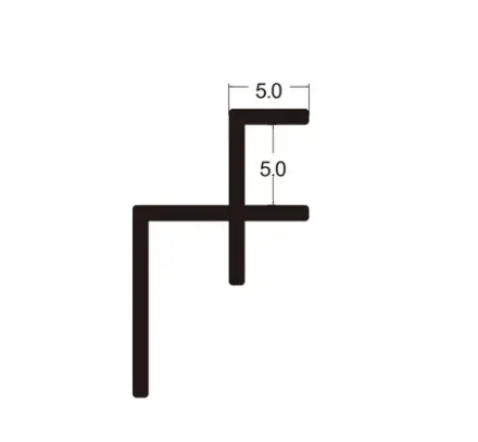 Угловой внутренний профиль 5502