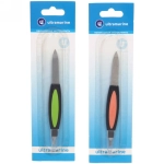 Пилка для ногтей металлическая с триммером на блистере «Ultramarine - Радуга», цвет ручки микс,13,5см✦